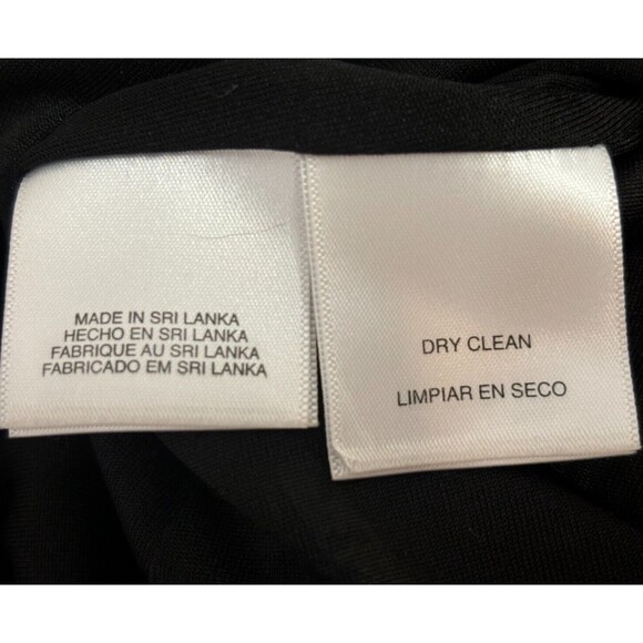 Nine West Dress‎ Size 12 Butterfly Sleeveless V Neck Drop Waist Short Pleated - Picture 11 of 11